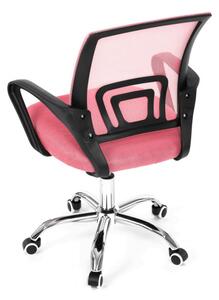 Dětská otočná židle růžová KA-L103 PINK