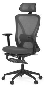 Kancelářská židle šedá KA-S257 GREY