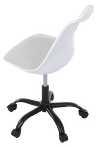 Kancelářská židle bílá KA-X7055 WT