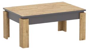 ASIR Konferenční stolek MANHATTAN dub šedý