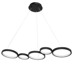 Toolight Rea, ZÁVĚSNÁ STROPNÍ LAMPA APP1923-CP BLACK, OSW-66065
