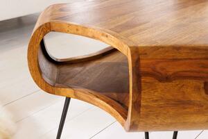 Designový konferenční stolek Lorelei 100 cm Sheesham