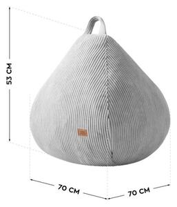 Sedací pytel Comfy 1.0 šedý