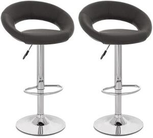 2x Barová židle Hawaj CL-3230 černá