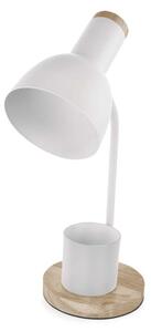 EMOS Stolní lampa POPPY na žárovku E27, bílá 1538201000