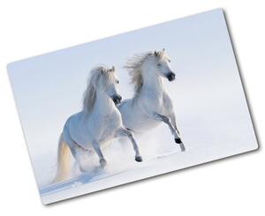 Kuchyňská deska skleněná Dva koně sníž pl-ko-80x52-f-46568530