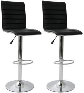 2x Barová židle Hawaj CL-3233 černá