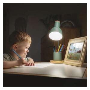 EMOS Stolní lampa POPPY na žárovku E27, zelená 1538201200