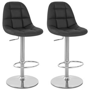 2x Barová židle Hawaj CL-8023 černá