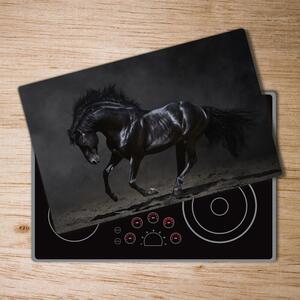 Kuchyňská deska skleněná Černý kůň pl-ko-80x52-f-47712826