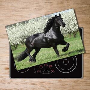 Kuchyňská deska skleněná Černý kůň pl-ko-80x52-f-51258832