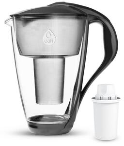Filtrační konvice Dafi Crystal classic 2 l - černá + filtr zdarma