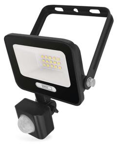 EMOS LED reflektor GLARO s pohybovým čidlem, 10 W, černý, IP54, 1000 lm, neutrální bílá 1531231400