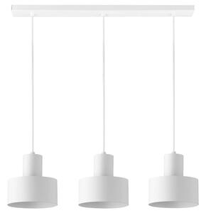 Lustr na lanku RIF 3xE27/60W/230V bílá