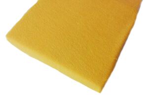 Písecké Lůžkoviny Výprodej prostěradlo froté silné 180x200cm /20 cm Barva: sytě žlutá, rozměry: 180x200cm
