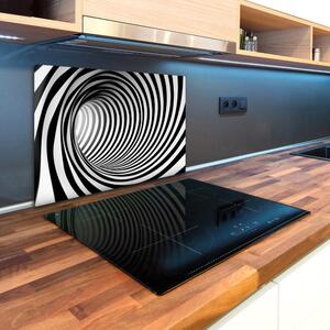 Kuchyňská deska skleněná Tunel 3D pl-ko-80x52-f-54311506