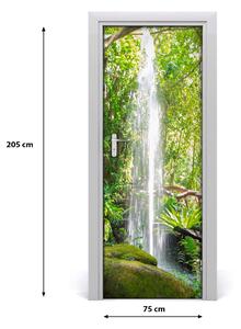 Fototapeta na dveře samolepící vodopád džungle 75x205 cm