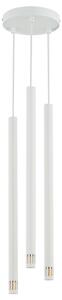 Lustr na lanku STALACTITE LASER 3xG9/3W/230V bílá