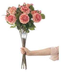 Umělé květiny v sadě 10 ks (výška 62 cm) Dahlia – AmeliaHome