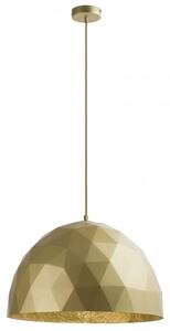 Lustr na lanku DIAMENT 1xE27/60W/230V pr. 50 cm zlatá
