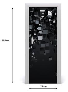 Samolepící fototapeta na dveře Abstrakce 3D 75x205 cm