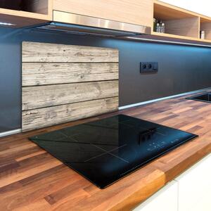 Kuchyňská deska velká skleněná Dřevěné pozadí pl-ko-80x52-f-59799468