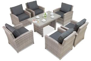 Sada zahradního nábytku Parma Premium šedá Garden Point