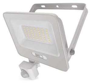 EMOS LED reflektor GLARO s pohybovým čidlem, 30 W, bílý, IP54, 3000 lm, neutrální bílá 1531233401