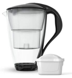 Filtrační konvice Dafi Crystal unimax 2 l - černá + filtr zdarma
