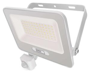 EMOS LED reflektor GLARO s pohybovým čidlem, 50 W, bílý, IP54, 5000 lm, neutrální bílá 1531234401