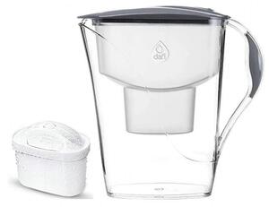 Filtrační konvice Dafi Luna unimax 3,3 l - šedá + filtr zdarma