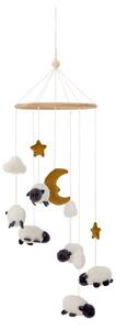 Závěsný kolotoč nad postýlku Dolly – Bloomingville Mini