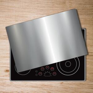 Kuchyňská deska skleněná Kovové pozadí pl-ko-80x52-f-61808424