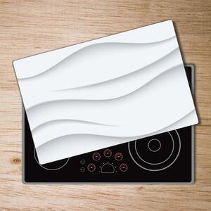 Kuchyňská deska skleněná Abstrakce vlny pl-ko-80x52-f-62114571