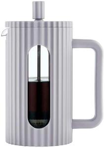 French press Klausberg KB-7747 – konvice 600 ml na kávu a čaj s nerezovým pístem - šedá