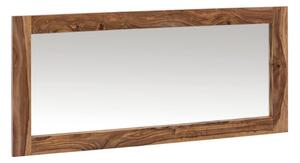 Koupelnové zrcadlo 130x60 Neapol II palisandr (Zrcadlo dřevěný rám)
