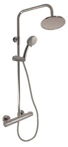 Slezák - RAV Sprchový komplet s termostatickou baterií TERMOSTATICKÁ - TRM82.5/5-61MGK, Metal Grey kartáčovaná