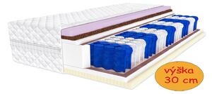 Postelshop Luxusní taštičková matrace Visco X-dura s paměťovou pěnou - Top kvalita rozměr matrace: 80x190 cm