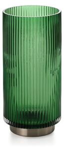Zelená skleněná váza (výška 25,5 cm) Gallo – AmeliaHome