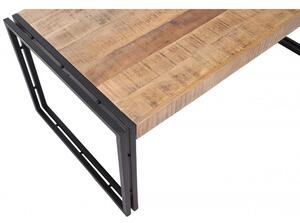 Massive home | Dřevěný konferenční stolek Adhill industrální styl MH696160