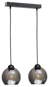 Lustr na lanku UNO 2xE27/60W/230V černá
