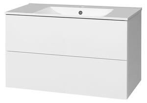 Mereo Mereo, Aira, koupelnová skříňka s keramickým umyvadlem 101 cm, CN712