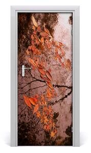 Fototapeta samolepící podzimní listí 75x205 cm