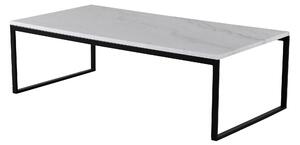 Konferenční stolek Estelle, bílý, 60x120