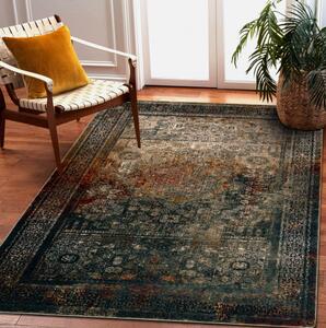 Kusový koberec vlněný Dywilan Omega Mamluk Szmaragd zelený Rozměr: 170x235 cm