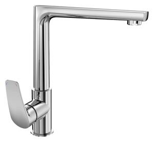 Mereo Mereo, Dřezová stojánková baterie, Eve, s plochým ramínkem nad pákou, výška 273 mm, chrom, CBV201