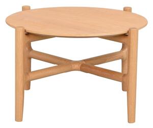 Přírodní dubový konferenční stolek Rowico Hornis S
