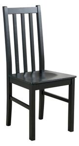 Drewmix Jídelní židle BOS 10 D + dřevo černá