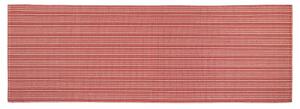 Prostírání RIB rohož červená běhoun delší strana 100-170 cm