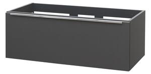 Mereo Mereo, Mailo, koupelnová skříňka 101 cm, bílá, dub, antracit, CN537S